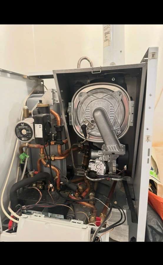 Vaillant Heizung Innenansicht